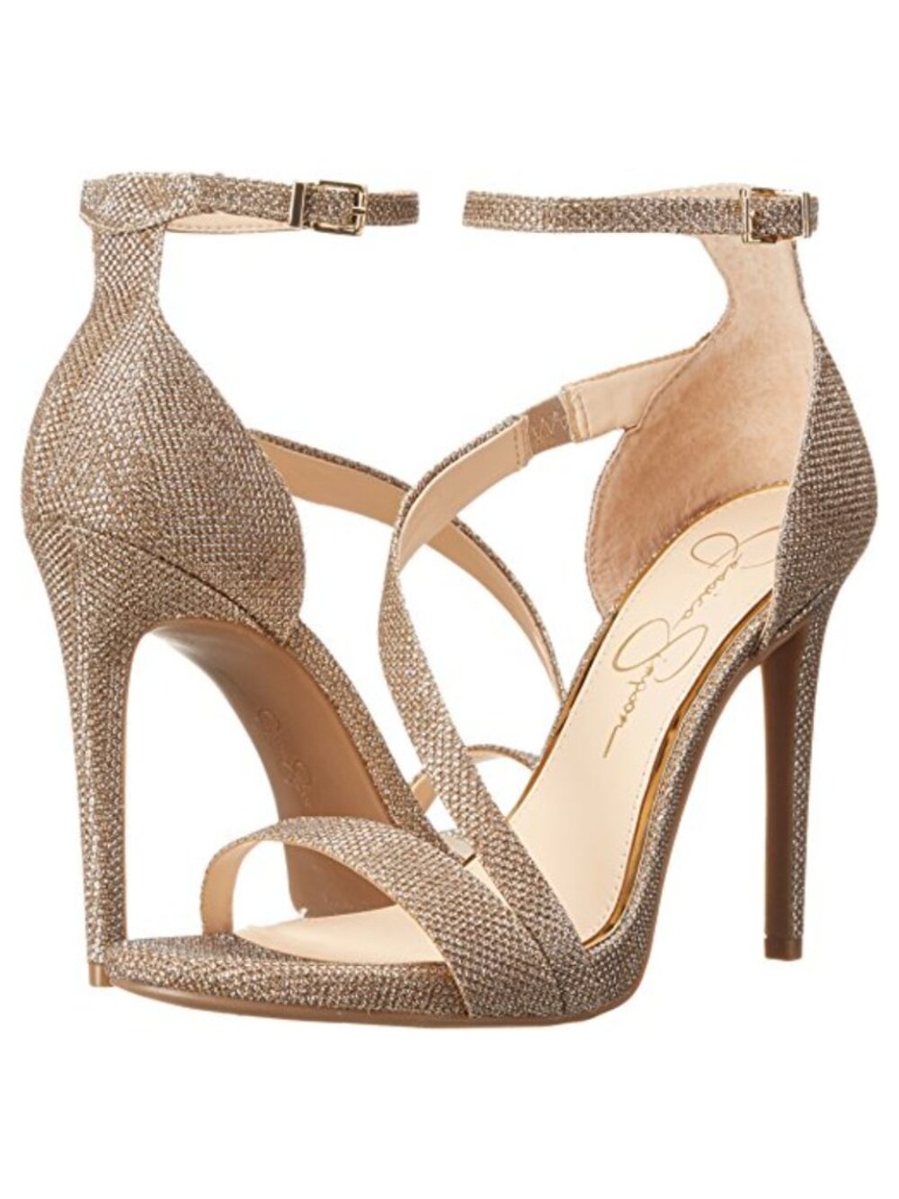 Jessica Simpson Women's Rayli Ankle Strap Heeled Sandal